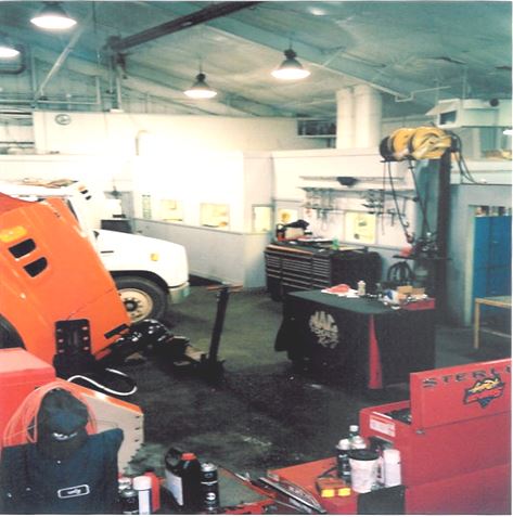 V&H Auto concrete floor refinishing