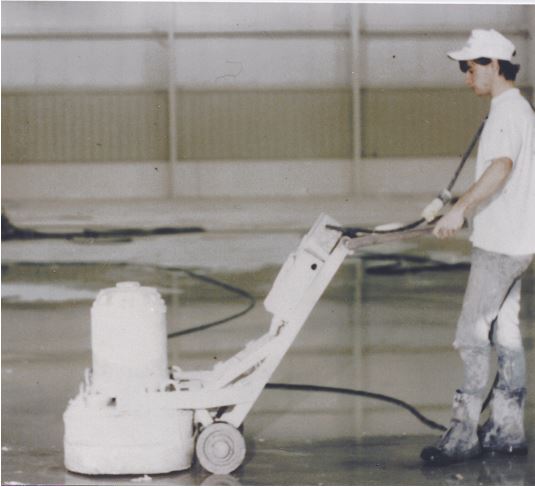 V&H Auto concrete floor refinishing