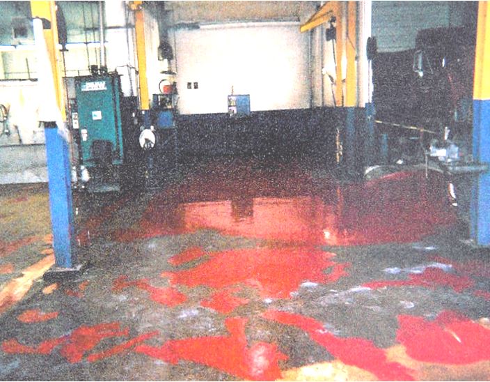 V&H Auto concrete floor refinishing